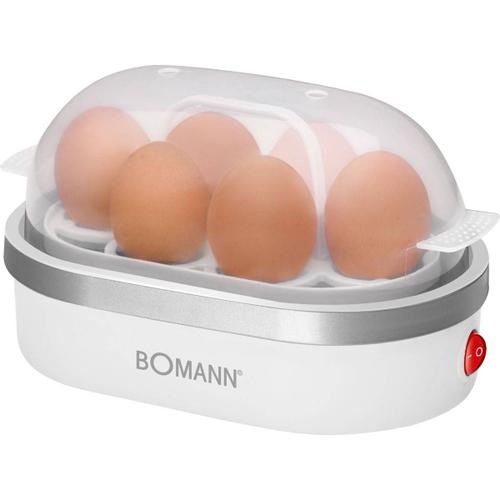 Cuiseur à oeufs Bomann EK 5022 CB Blanc/Argent