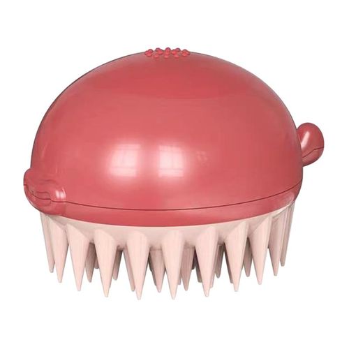 Brosse De Bain Pour Chien, Peigne Tpr, Brosse De Toilettage Pour Chiot, Massage Doux