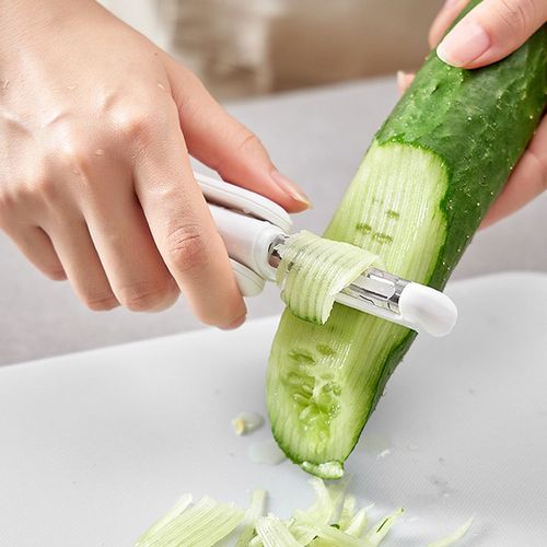 Couteau D'office Multifonction 3 En 1, Râpe À Pommes De Terre, Concombre, Carotte, Éplucheur De Légumes Et De Fruits, Trancheuse