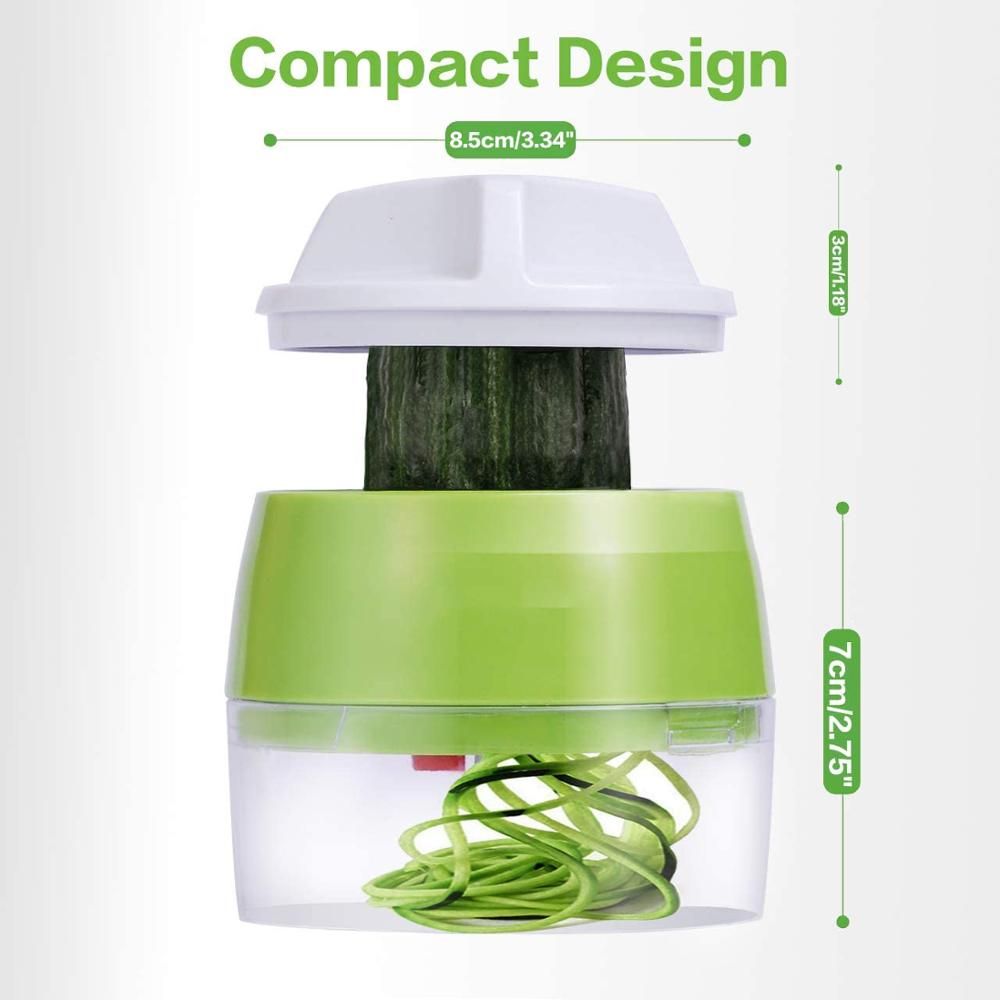 Trancheuse  Fruits Et Lgumes 4 En 1, Spirale Rglable, Rp... - 2