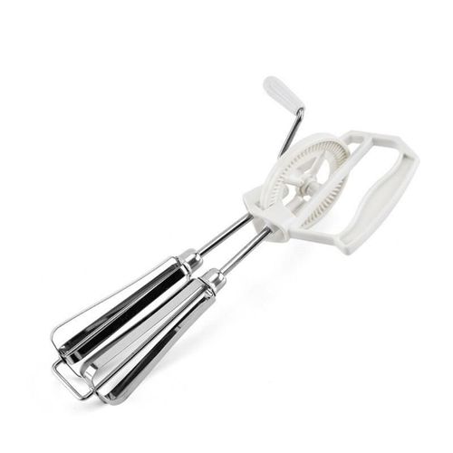 Batteur À ?Ufs Rotatif Manuel Multifonctionnel, 1 Pièce, Fouet De Cuisine En Acier Inoxydable, Outil De Cuisson, Accessoires De Cuisine