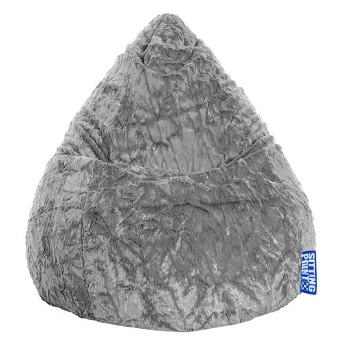 Pouf Fluffy L Gris