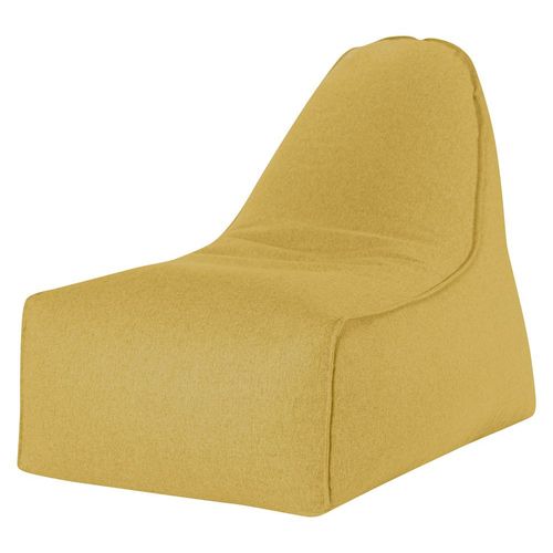 Pouf Boogie Felt Moutarde