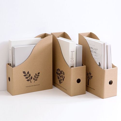 Porte-Papier Pour Fichiers, Organisateur De Fichiers De Bureau Pour Livres, Boîte De Rangement De Documents, Armoires À Documents, Dossier De Bureau, Fournitures De Bureau, 1 Pièce