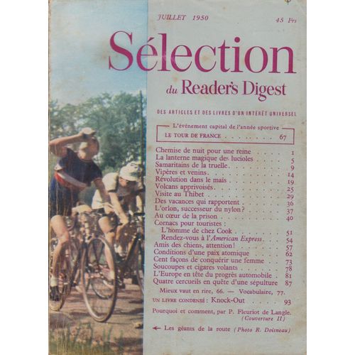 Sélection Du Readers Digest Juillet 1950