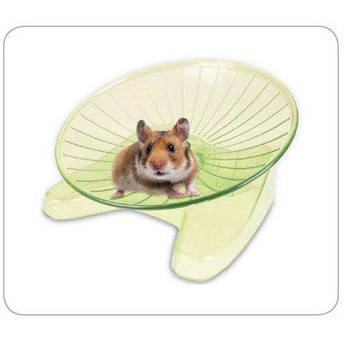 Flamingo Pet Products Plateau De Course Susie ? 15 Cm S .Vert Pour Rongeur