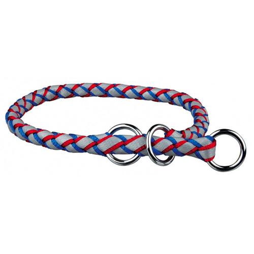 Trixie Collier Cavo. Taille L. 47-55 Cm Ø18 Mm. Semi Étrangleur Bleu-Rouge