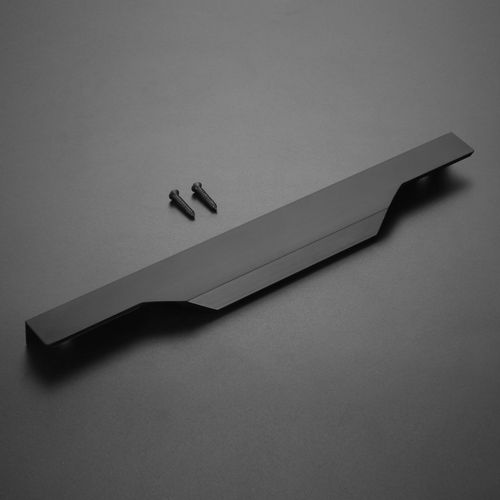 Poignées de porte en aluminium simples modernes, 224/320mm, boutons cachés pour placard de cuisine, garde-robe, tiroir, armoire