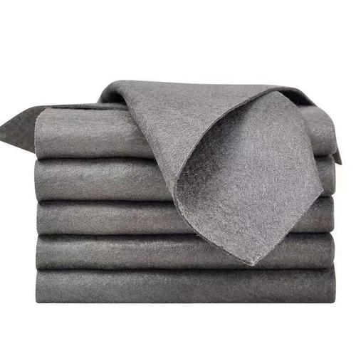 Paquet De 5 Chiffons De Nettoyage Magiques Pour Fenêtres, Vitres Et Voitures Gris Foncé