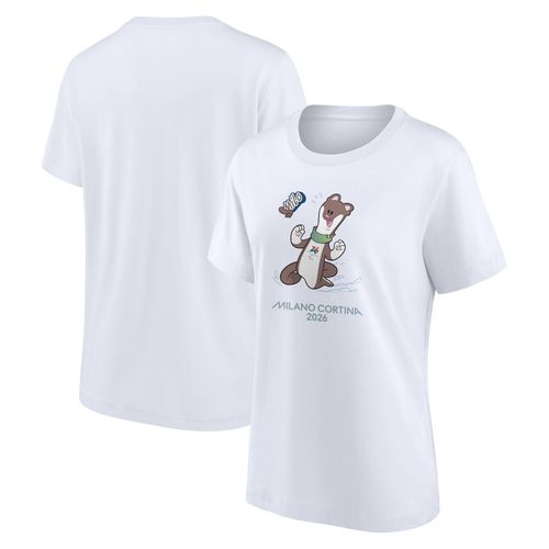 T-Shirt Graphique Mascotte Des Jeux Paralympiques 2026 De Milano Cortina - Femmes