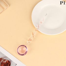 Cuillère À Dessert À Bonbons En Cristal, Mignon Et Doux, Cuillère À Spirale En Verre Pour Maison, Cuillère À Café, Cuillère À Mélanger Le Lait, Cuisine Dropshipping