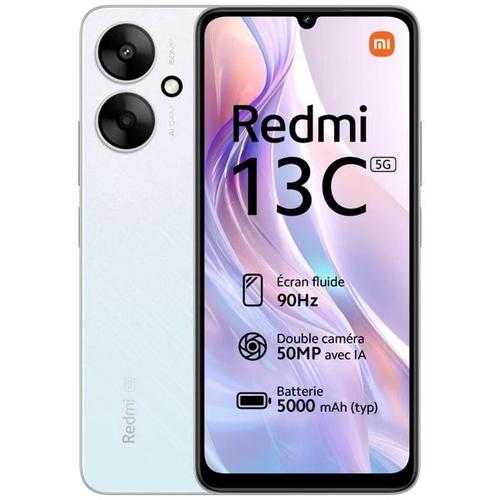 XIAOMI Redmi 13C 128Go Argent 5G