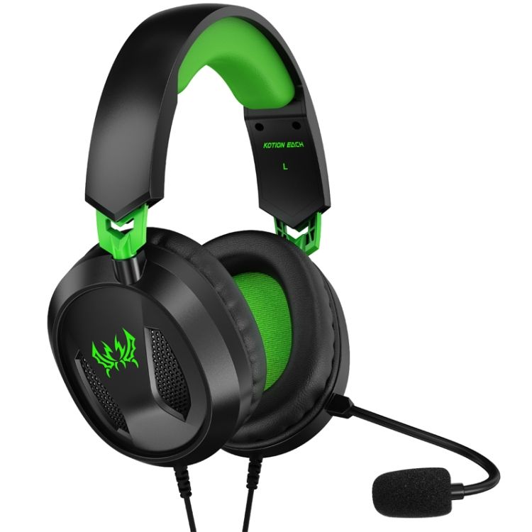 KOTION EACH G3100 Casque de jeu basse stro avec micro omni... - 2
