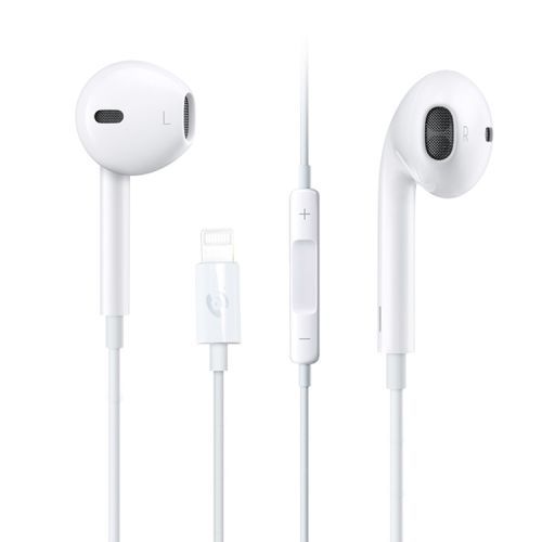 ML715 1.2 m 8 broches Port fil contrôle Bluetooth écouteur, prise en charge de la musique, des appels, contrôle du Volume