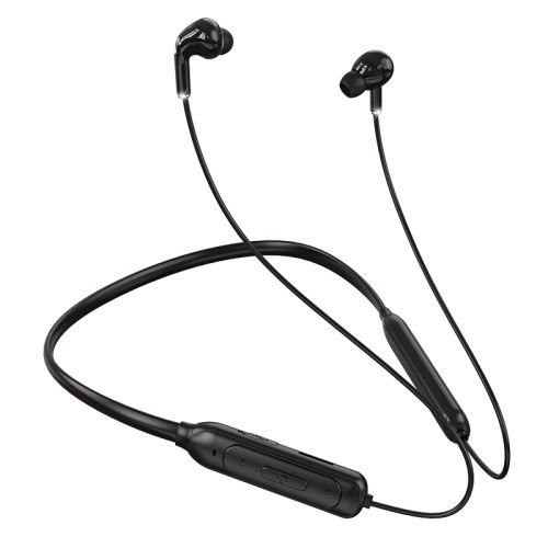 M60 8D Surround Sound sans fil monté sur le cou 5.1 Bluetooth écouteur prise en charge de la carte TF Mode MP3 (noir)