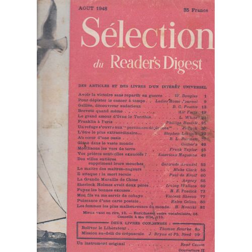 Selection Du Reader S Digest Aout 1948