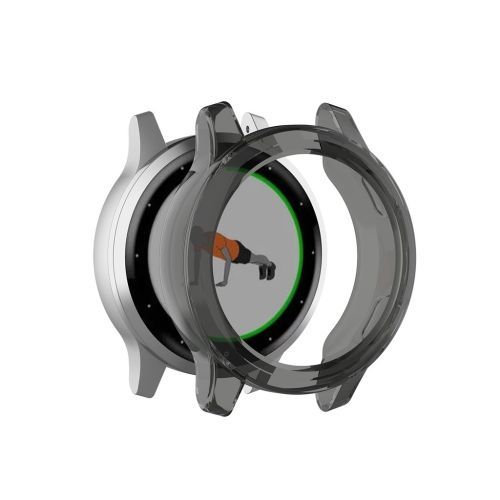 Pour Coque De Protection Tpu Garmin Vivoactive 4s - Noir Transparent