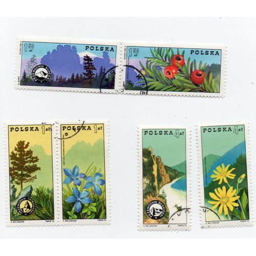 Pologne- Timbres Oblitérés - Organisation Guides De Montagne