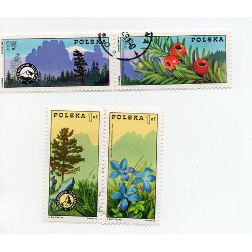 Pologne- Timbres Oblitérés - Organisation Guides De Montagne