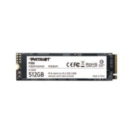 patriot patriot p300 - solid-state-disk - 512 gb - pci express 3.0 x4 (nvme) noir