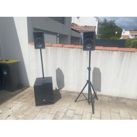 Système son HK - HITBOX 450W Caisson/2 satellites/2mediums + table de mixage 10 pistes.