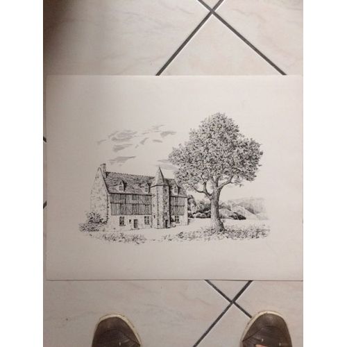 Serigraphie Maison Normande