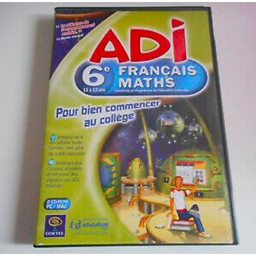 Adi 5e Français Maths Pc-Mac