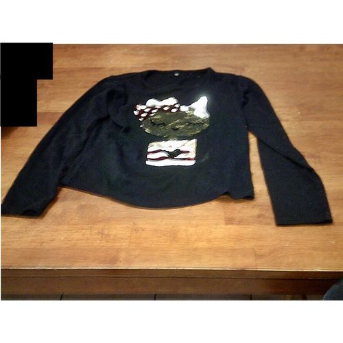 Tshirt Chat Strass Paillettes Taille 10- 12 Ans ...