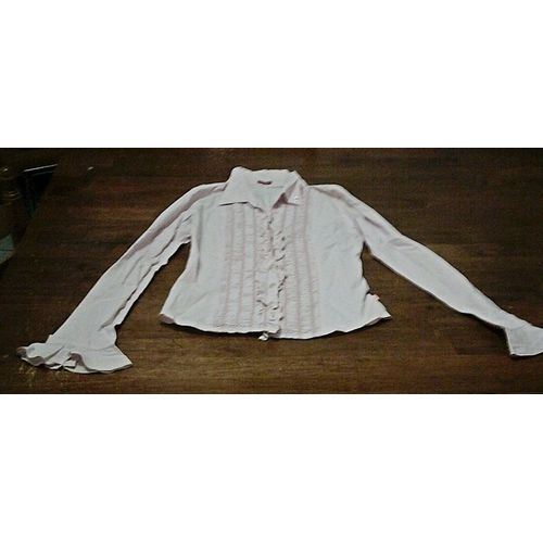 Chemise Rose Escada Volants Taille 16 Ans ..