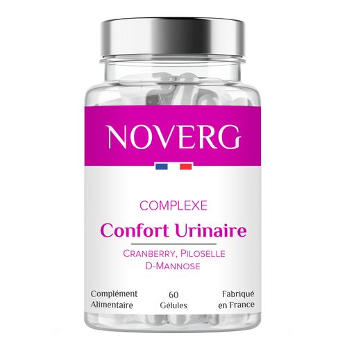 Confort Urinaire Femmes | Prévention Des Troubles Urinaires | Protection De La Flore Intime | Cranberry, Piloselle D-Mannose | Vegan | 60 Gélules | Cure De 30 Jours | Fabriqué En France 