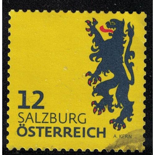 Autriche 2018 Oblitéré Used Armoiries Salzburg Coat Of Armes Blason De Salzbourg Su