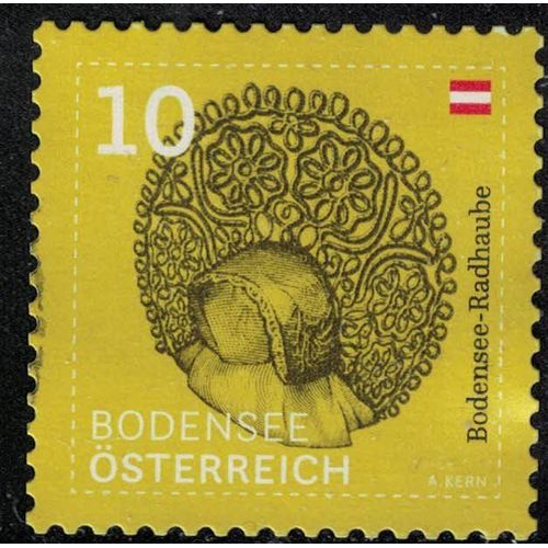 Autriche 2020 Oblitéré Used Chapeau Traditionnel Bodensee Radhaube Su