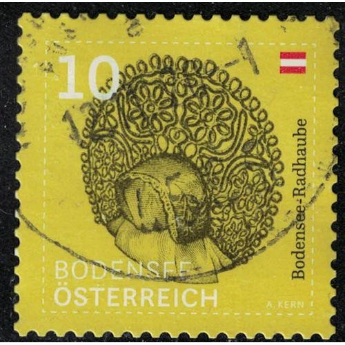 Autriche 2020 Oblitéré Used Chapeau Traditionnel Bodensee Radhaube Su