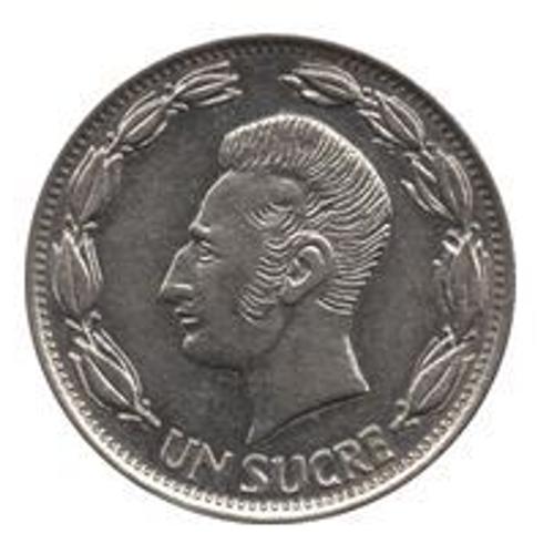 Pièce 1 Sucre Equateur - 1980