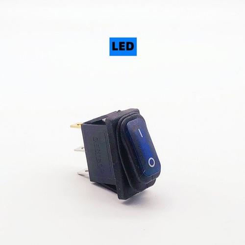 blue ON-OFF DC 12V KCD3 étanche interrupteur à bascule 3Pin éclairage interrupteur de LED d'alimentation 15A 250VAC/20A 125VAC