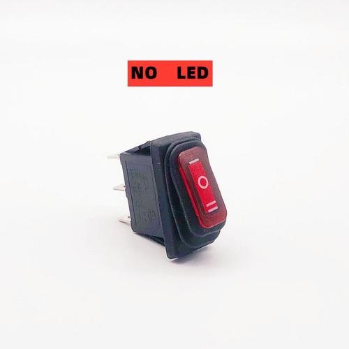 red ON-OFF-ON DC 12V KCD3 étanche interrupteur à bascule 3Pin éclairage interrupteur de LED d'alimentation 15A 250VAC/20A 125VAC