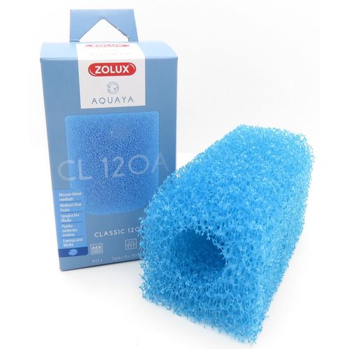 Zolux Mousse Bleue Medium Cl 120 A. Pour Pompe Classic 120. Pour Aquarium.