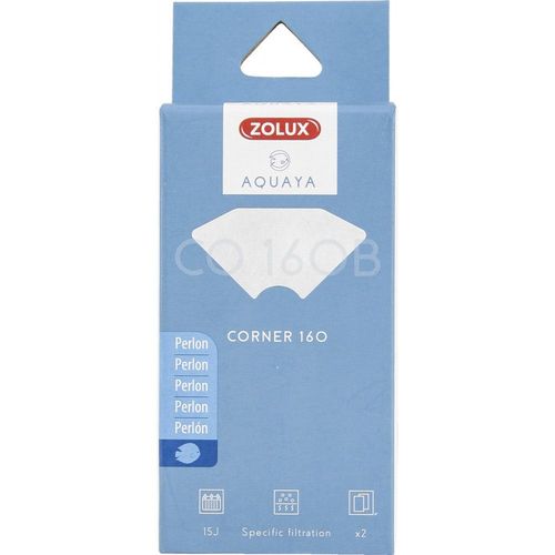 Zolux Filtre Pour Pompe Corner 160, Filtre Co 160 B Perlon X 2. Pour Aquarium.