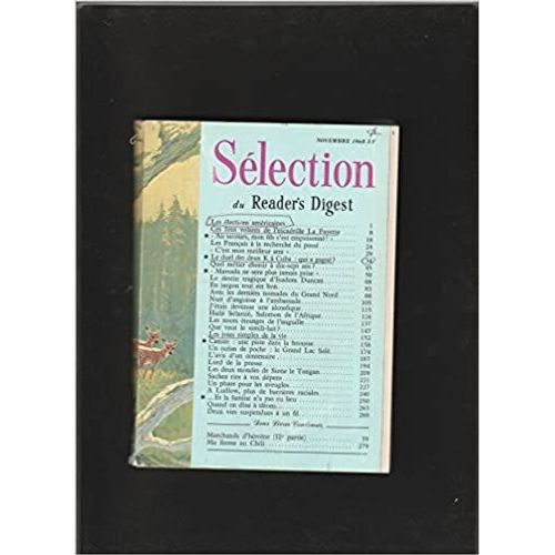 Selection Du Reader's Digest Novembre 1968