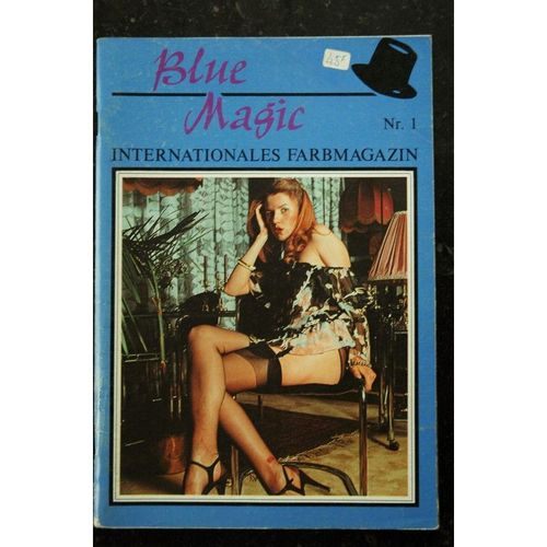 Blue Magic 1 Saturn-Verlags-Gmbh Bochum Sex Stars Vintage Erotic Revue Roman Photo Adultes 64 Pages