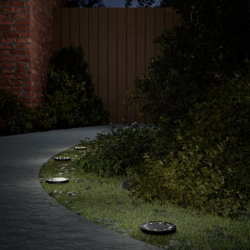 Vidaxl Lampes Solaires De Sol Et Piquets De Sol Extérieur 12 Pcs