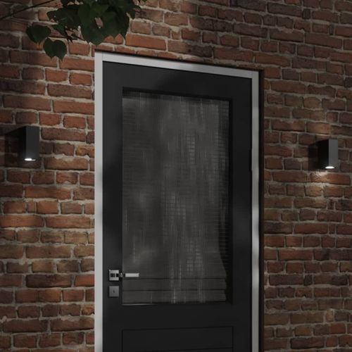 Vidaxl Appliques Murales Extérieur 2 Pcs Aluminium Moulé Sous Pression