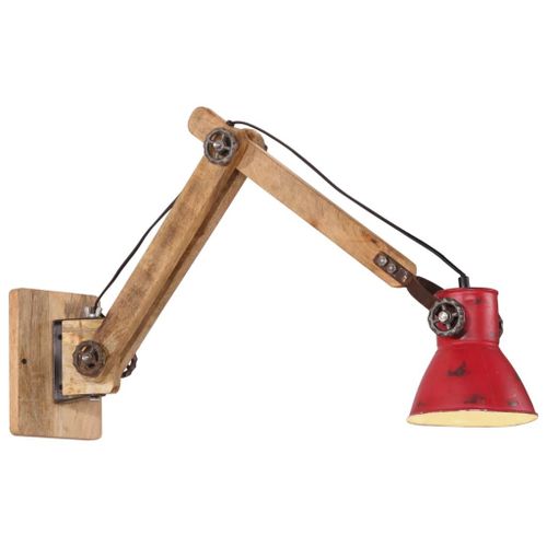 Vidaxl Lampe Murale 25 W Rouge Délavé 96x15x20 Cm E27