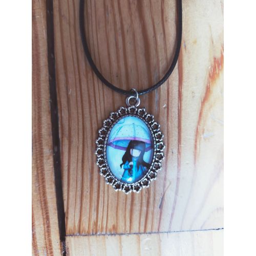 Collier Gorjuss Santoro Avec Médaillon Type Camé