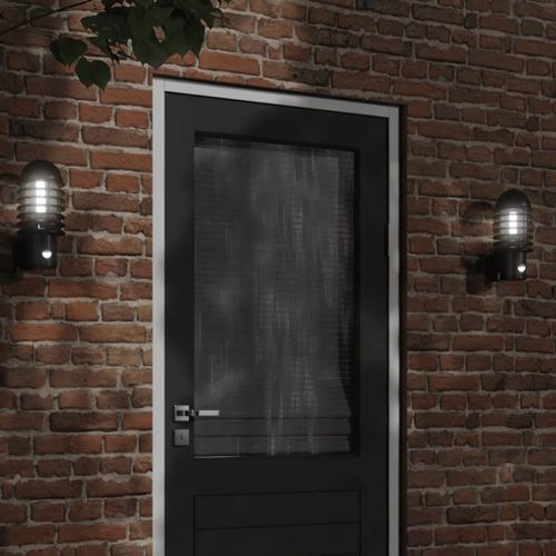 Vidaxl Appliques Murales D'extérieur Et Capteurs 2pcs Acier Inoxydable