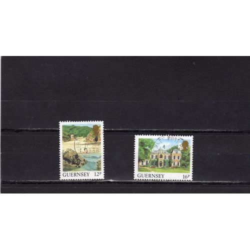 Timbre-Poste De Grande-Bretagne (Guernesey)