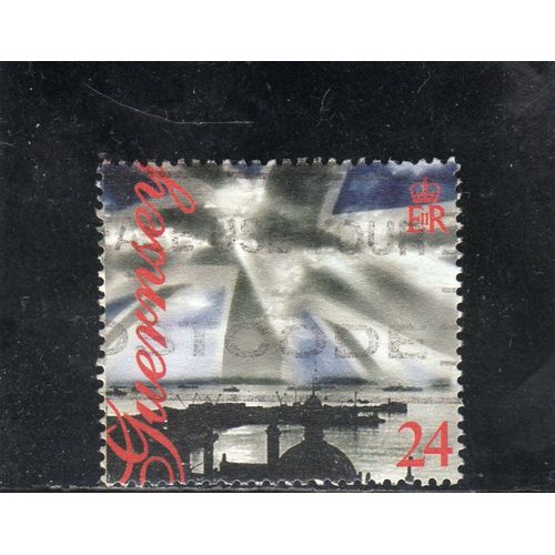 Timbre-Poste De Grande-Bretagne (Guernesey)