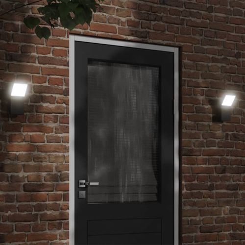 Vidaxl Applique Murale Led D'extérieur Aluminium Moulé Sous Pression