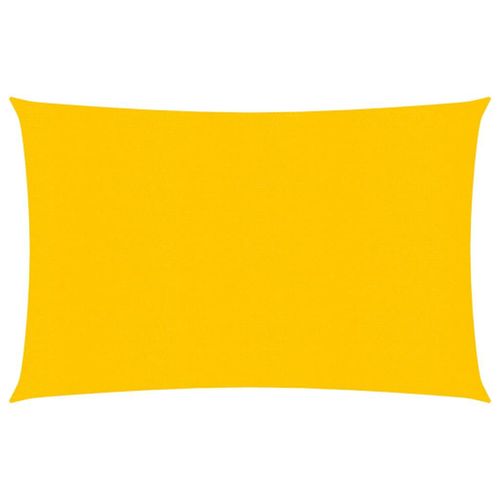 Vidaxl Voile D'ombrage 160 G/M² Rectangulaire Jaune 3,5x5 M Pehd