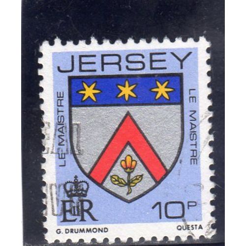 Timbre-Poste De Grande-Bretagne (Jersey)